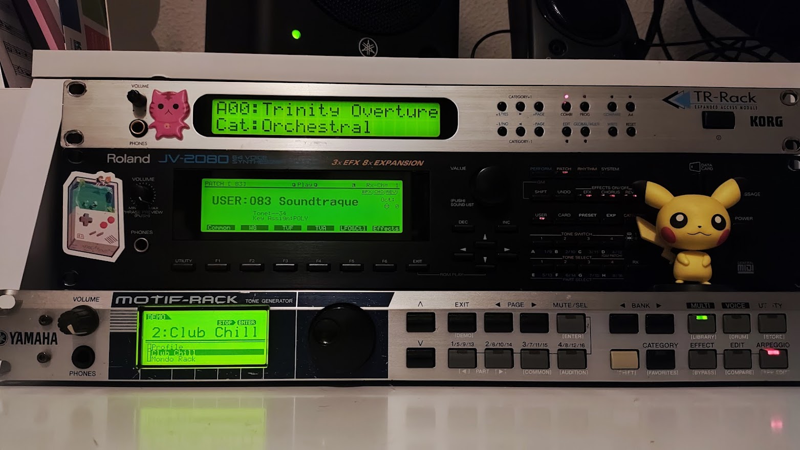 Some rack synths I use